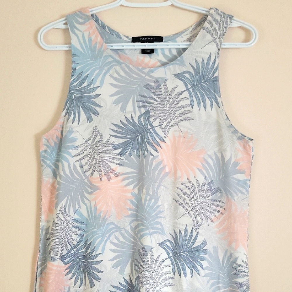 Tahari Women's Tropical Print Maxi Dress
